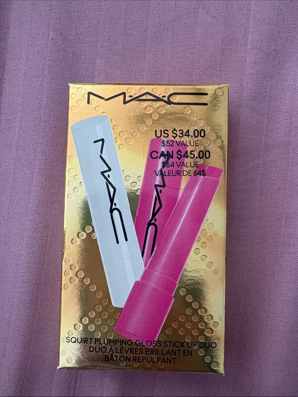 MAC Cosmetics Squirt Plumping Gloss Stick Duo - White & Pink
